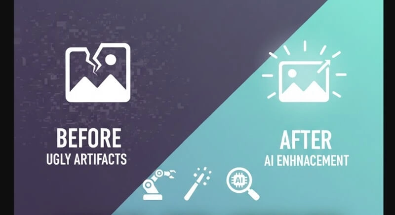 How to Remove JPEG Artifacts After Compression | Seamless AI JPEG Artifacts Removal