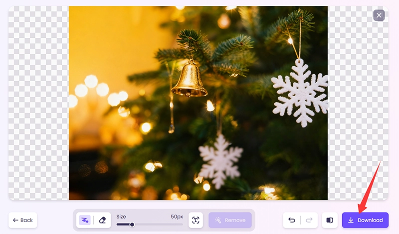 Remove Watermark from Getty Images via Brush and AI Detection Step 2