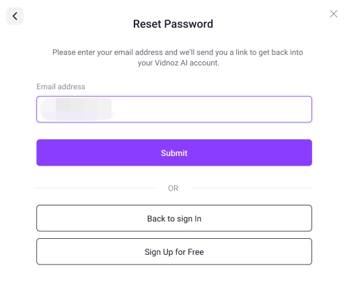 Reset Your Password - Step 2