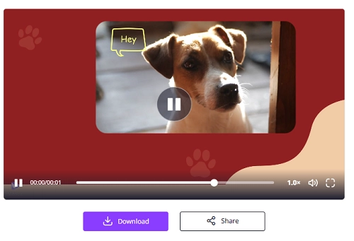 Save the Edits to the Talking Dog Video