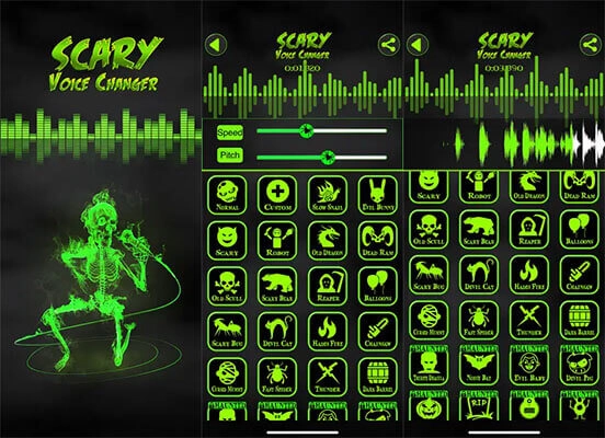 Scary Voice Changer & Recorder - Ghostface Voice Changer App