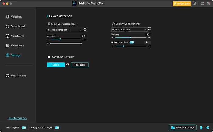 Scary Voice Changer MagicMic Settings