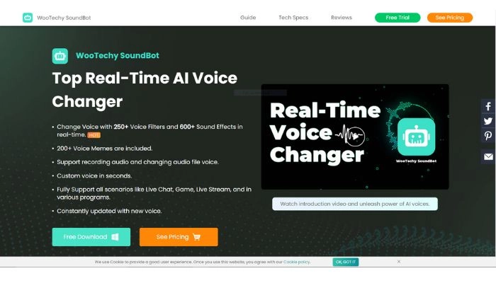 Real-time Ghostface Voice Changer from Scream VI for PC/Mobile