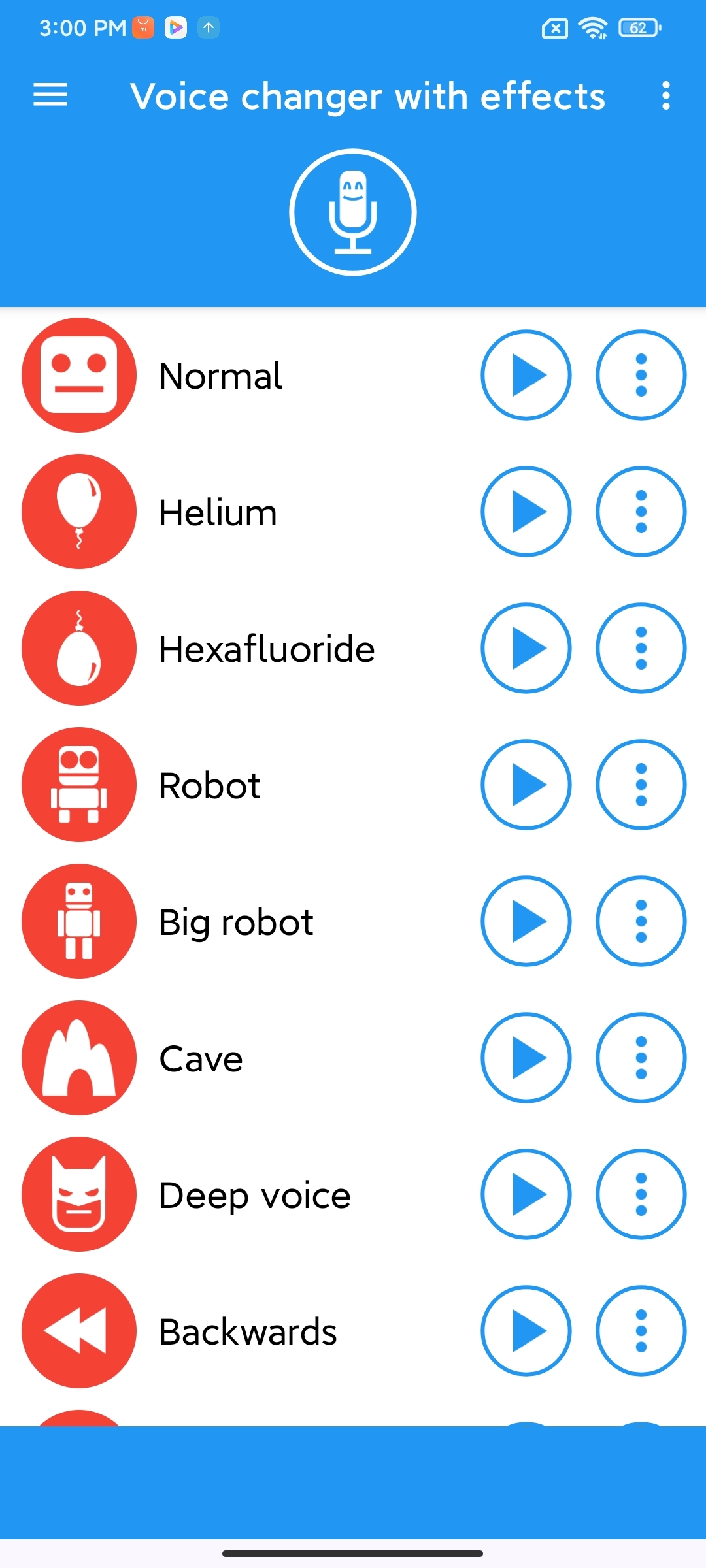 Helium Voice Changer App