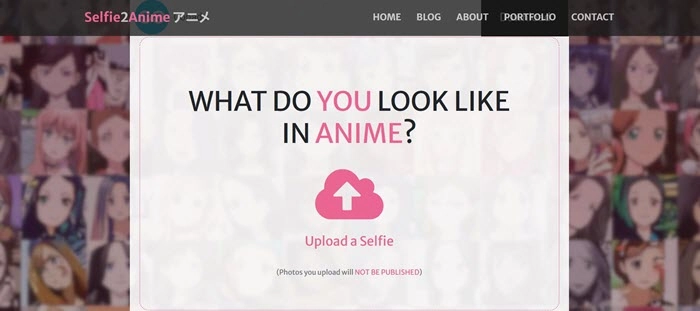 Selfie Photo to Anime Generator Selfie2Anime