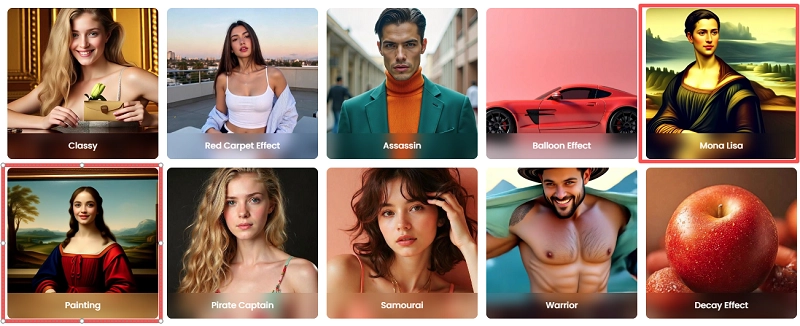 Sellect Effect to Make You a Historical Figure