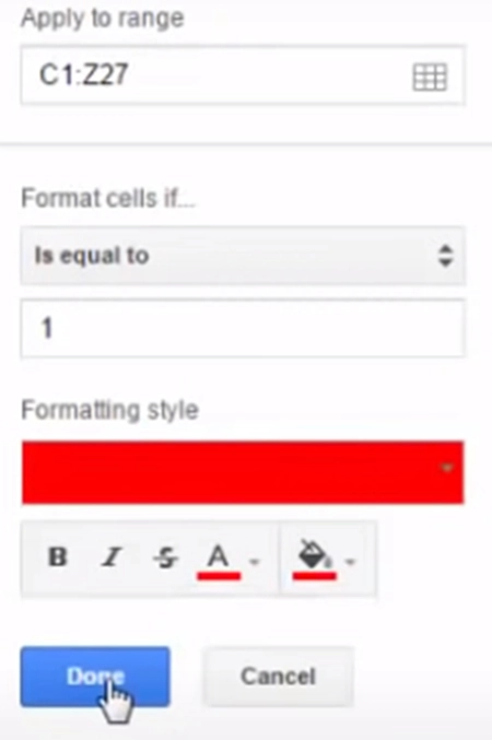 Set up Google Sheets to Create a Color Plate