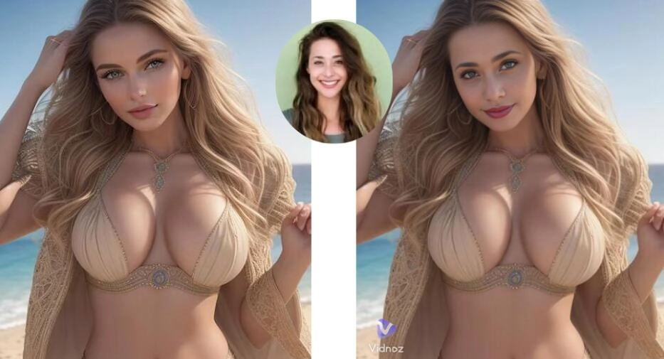 Sexy Photo Face Swap Example 2