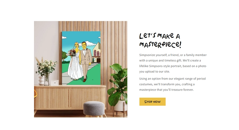 Simpsonize Me Website