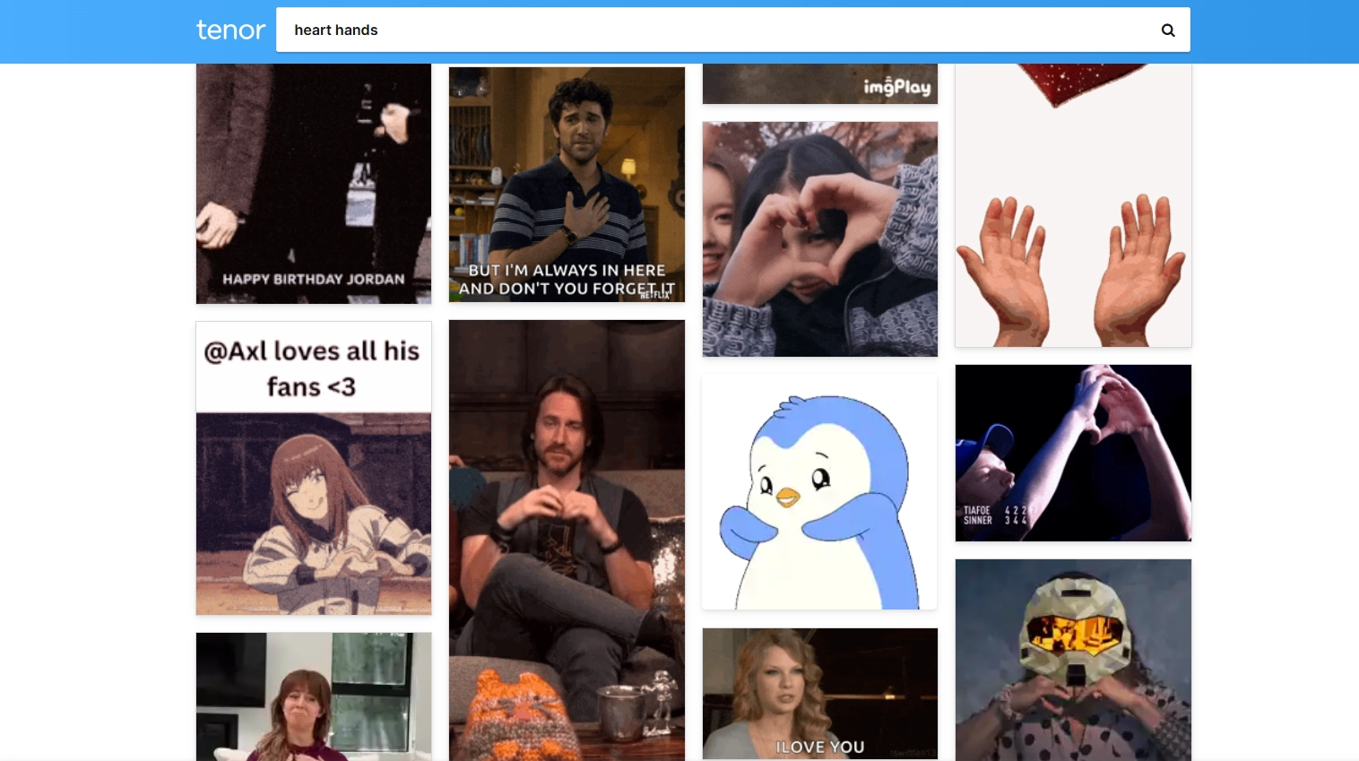 Site to Download Hand Heart GIFs - Tenor