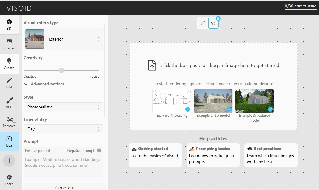Sketch to Render AI with Visoid