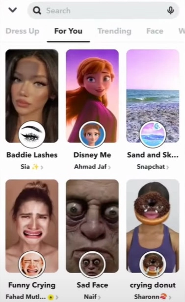 Snapchat Filters