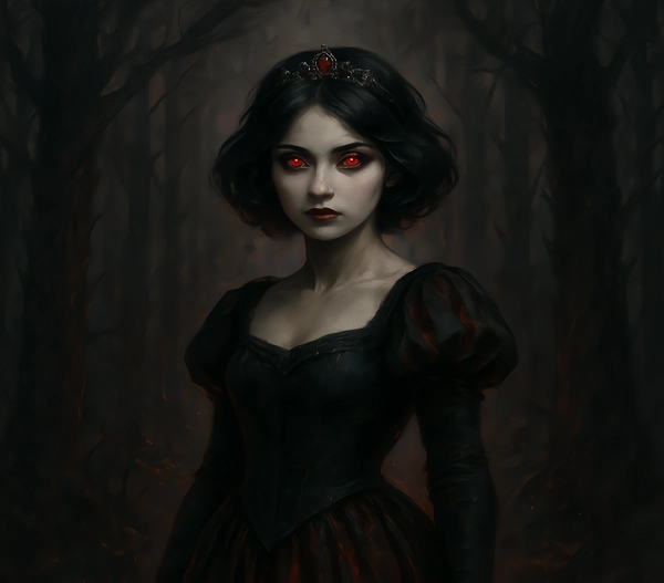 Snow White AI Art