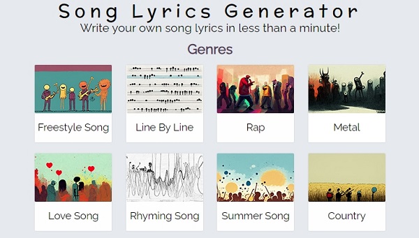 Song Lyrics Generator with AI