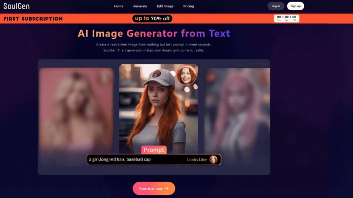 SoulGen for Realistic Porn Girl Picture Creation