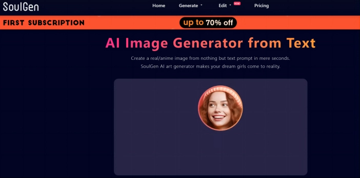 SoulGen AI Person Generator