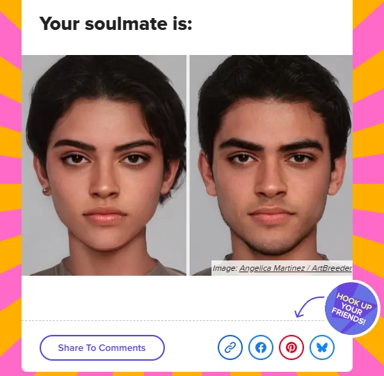 Soulmate Quiz Shows My Soulmate Looks