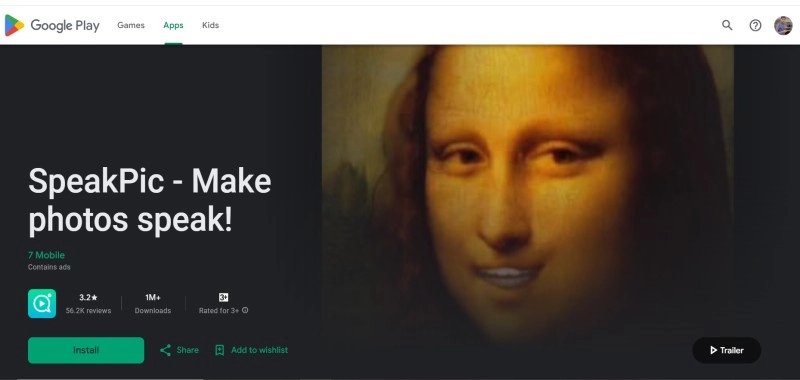 SpeakPic Free Photo Talk App