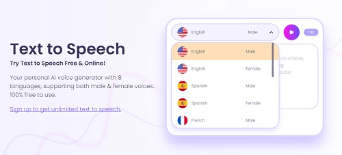 Vidnoz AI Text to Speech