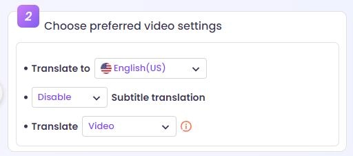 Steps to Translate Spanish Video to English