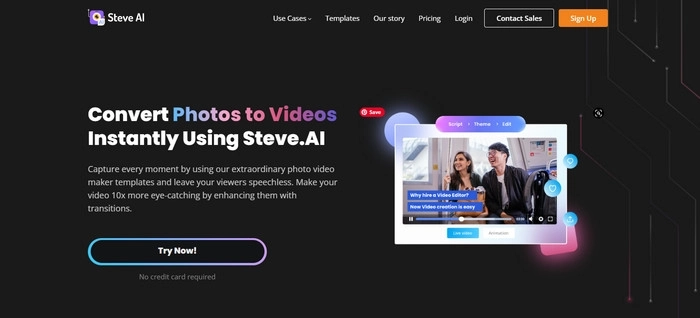 Steve AI Photo Video Maker