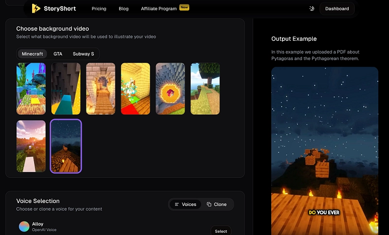 Storyshot PDF to Brainrot AI Video Generator