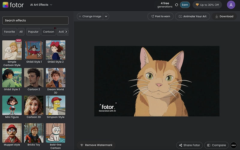 Studio Ghibli Meme Fotor