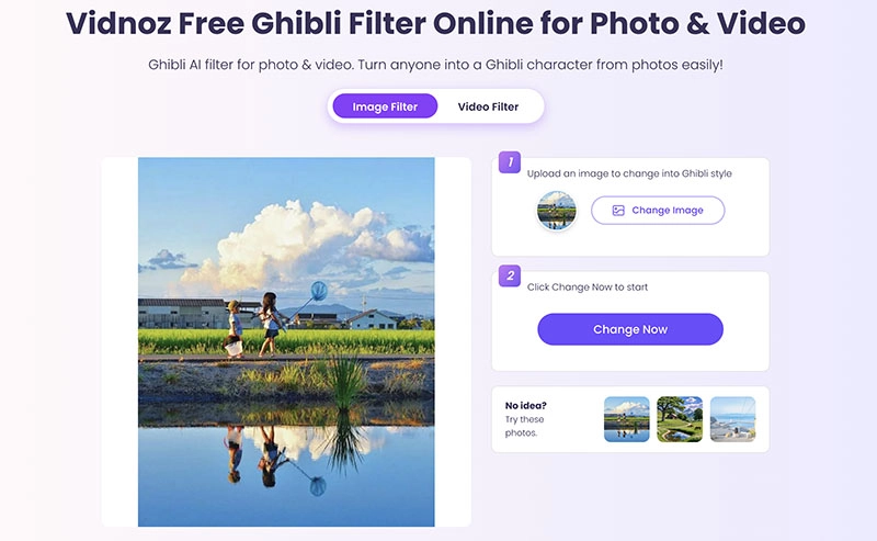 Studio Ghibli Meme Vidnoz Upload