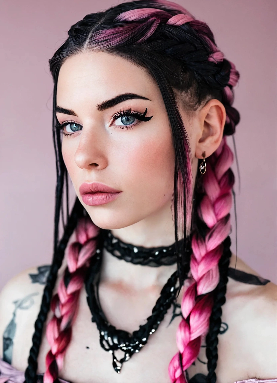 Stylish AI Generated Teen Girl