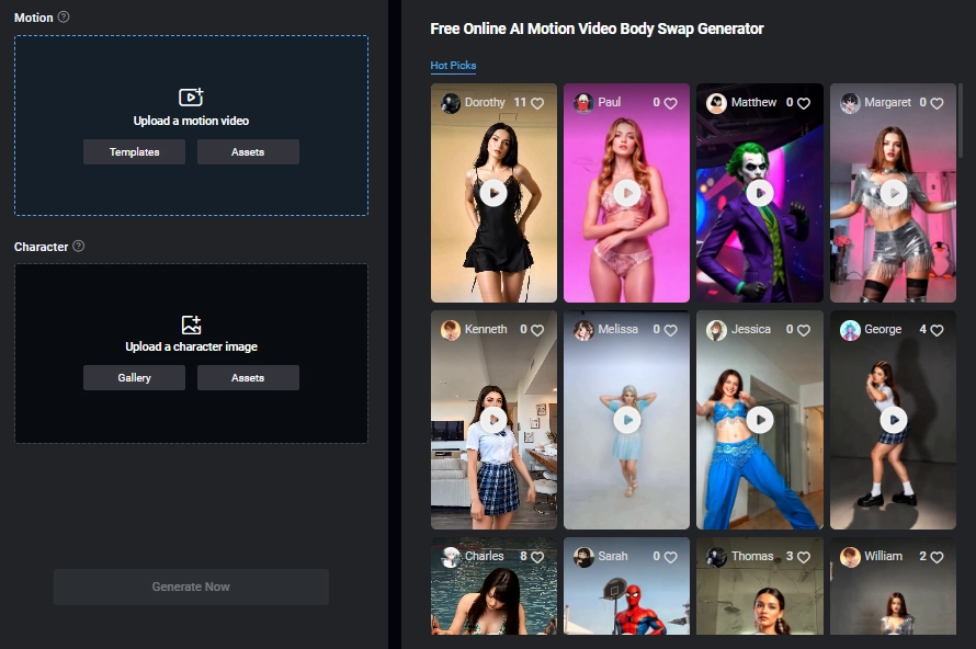Swap a Character in a Video