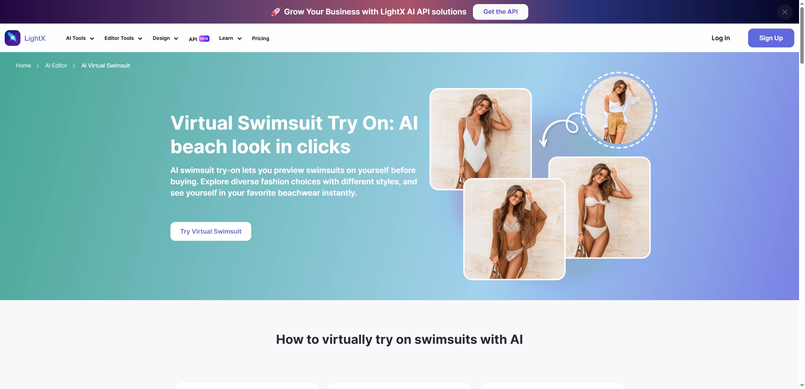 Swimwear Try on Haul Lightx