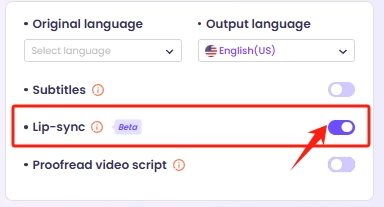 Sync Mouth Movements with Localized Videos