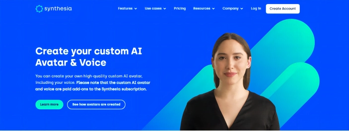 Synthesia - Generate Lifelike AI Avatars from Text