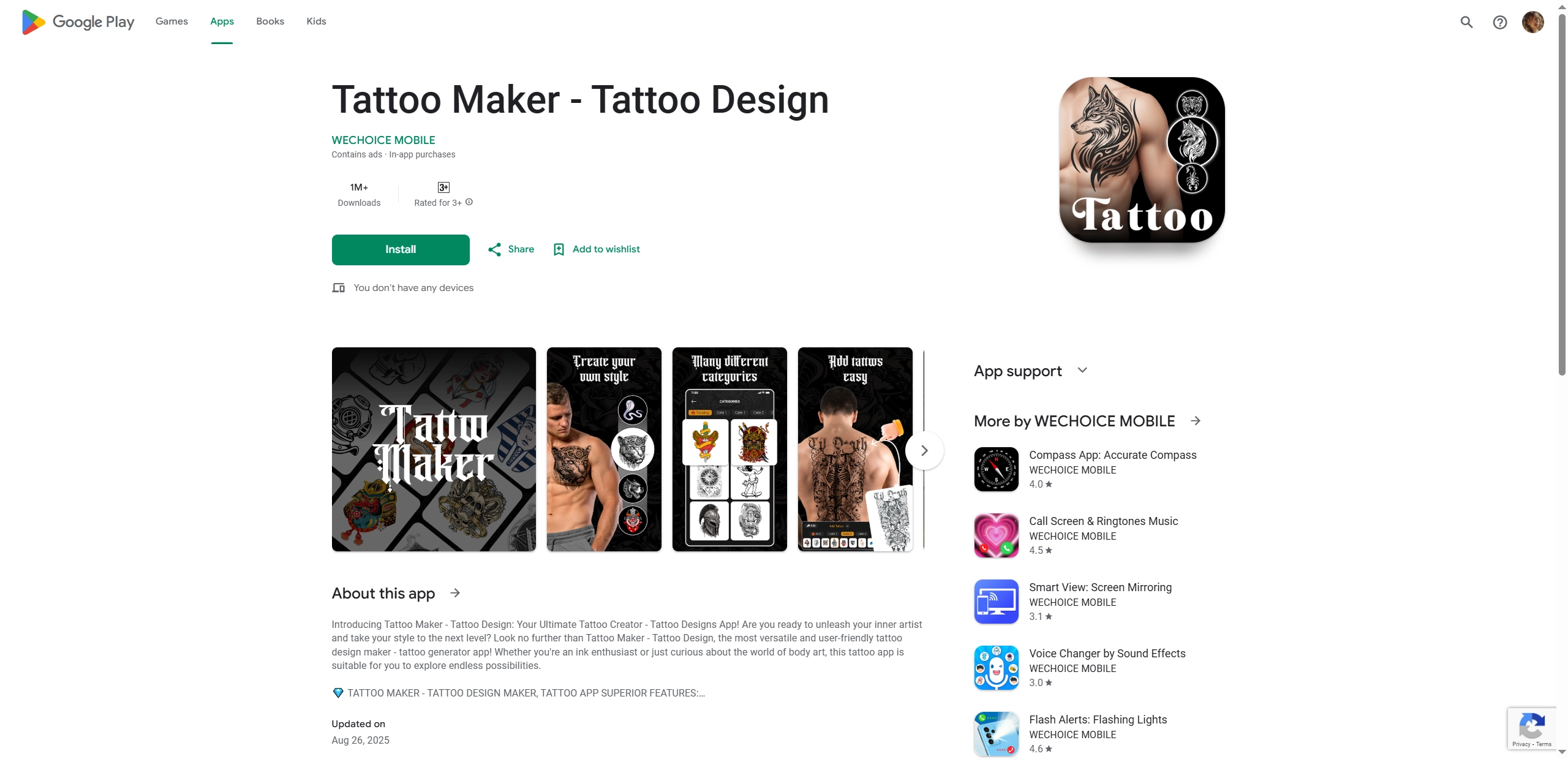 Tattoo Stencil Maker Design