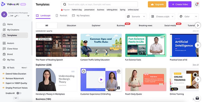 Text Behind Image Choose Template