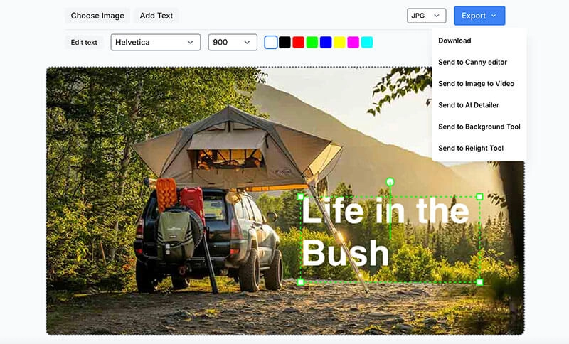 Text Behind Image Pincel Export File