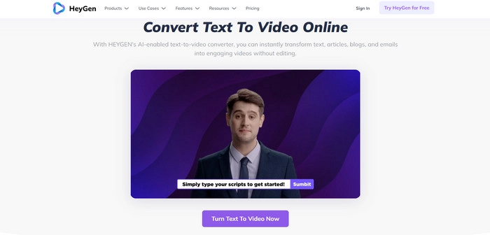 Free Text to Video AI - Convert Text to Video Using Free AI