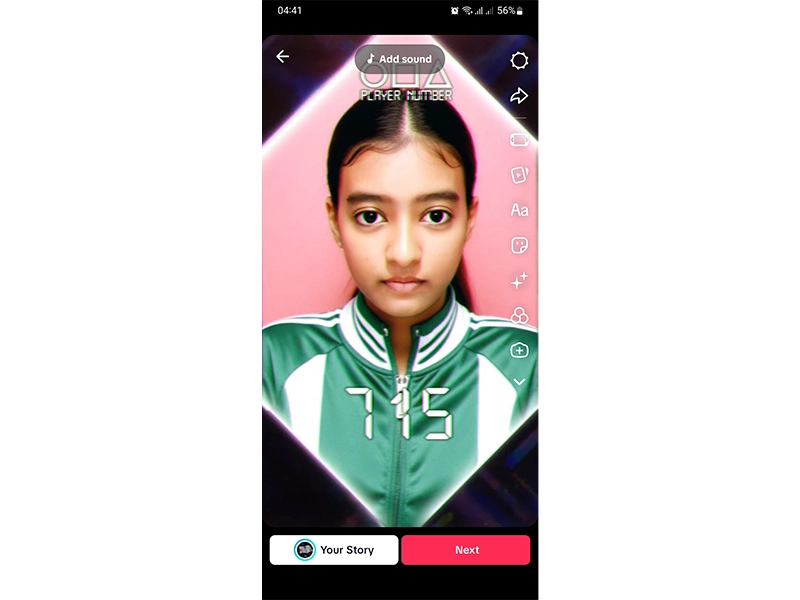 TikTok Hit Record And See Result
