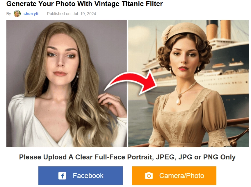 Titanic Filter Online