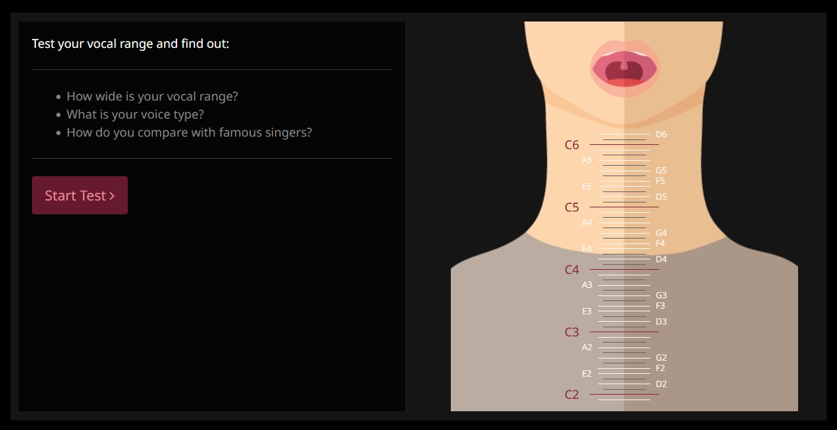 ToneGym What Voice Type Am I Test