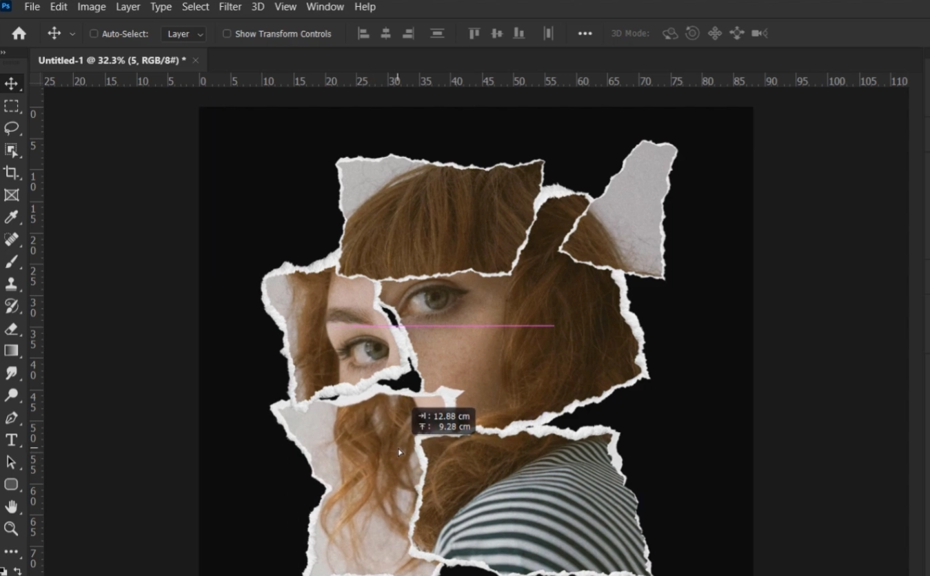 Torn Paper Effect Photoshop