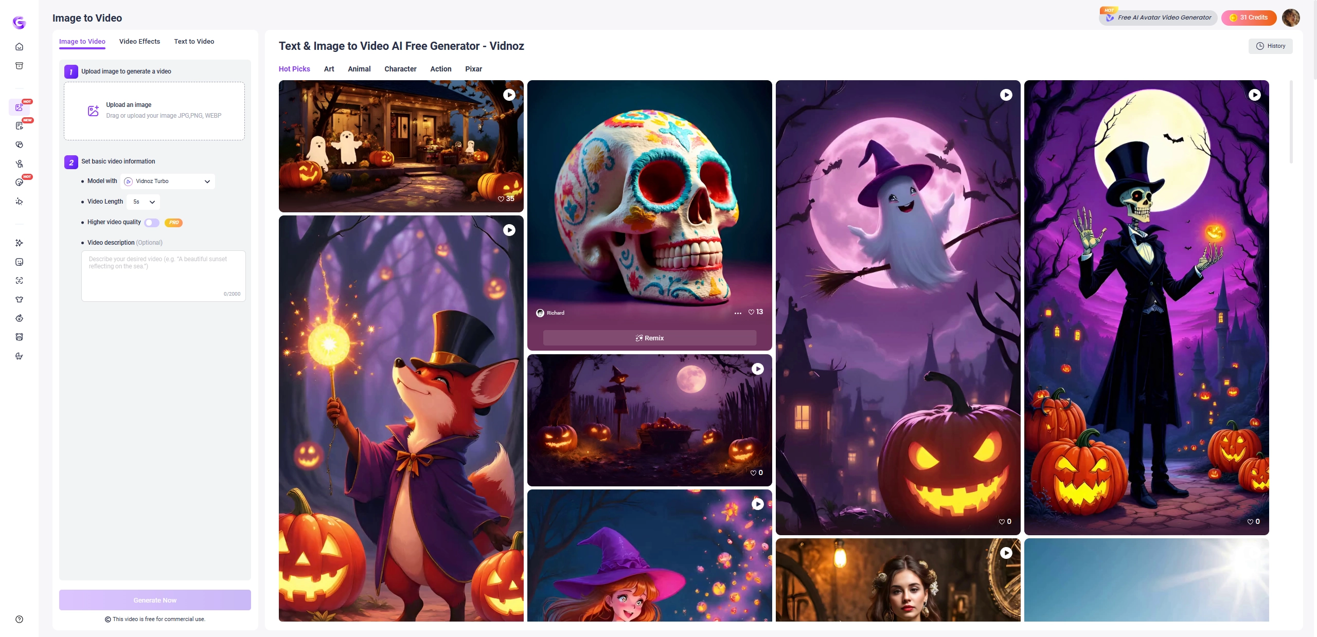 Torn Paper Effect Vidnoz Image to Video