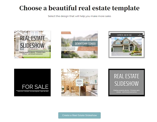 Traditional Real Estate Slideshow Maker to Make Promotion Video