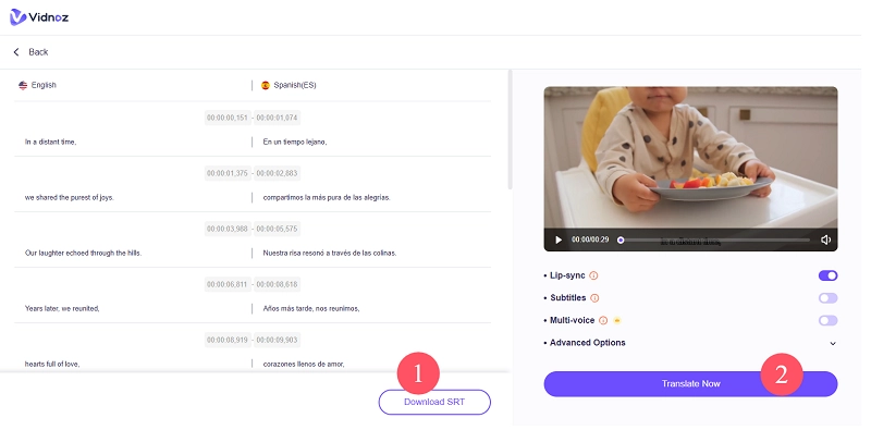 Transcribe and Translate the Video