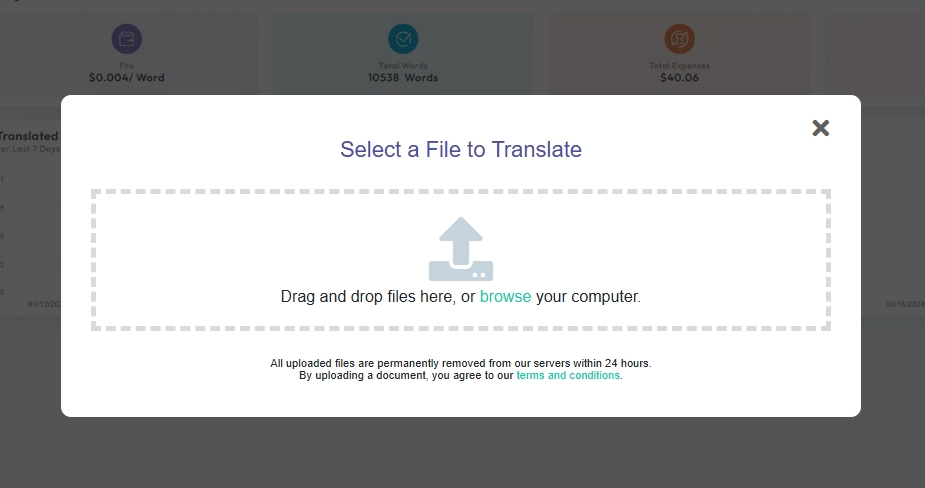 Translate Telugu Docs to English