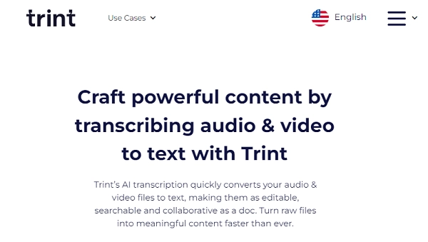 Youtube Video to Text Converter - Trint