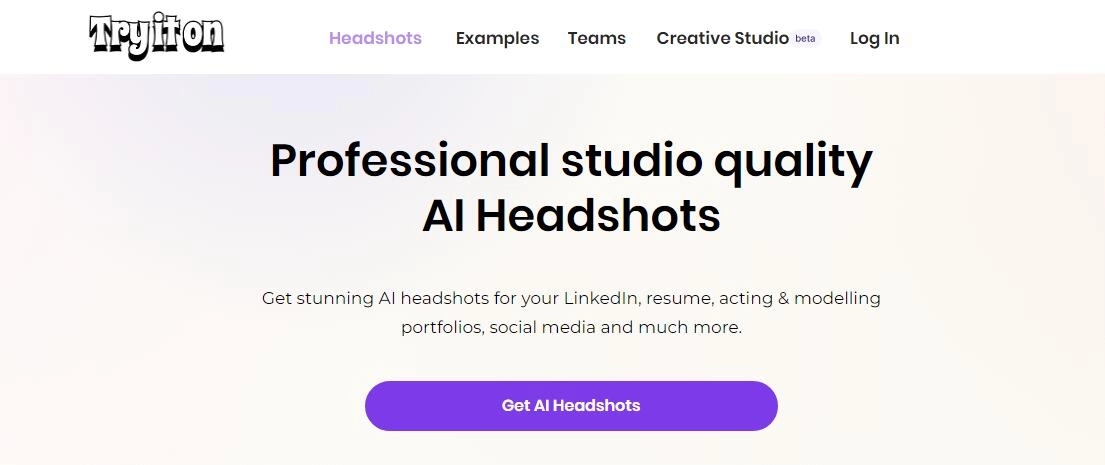 Tryiton Professional Headshot Generator