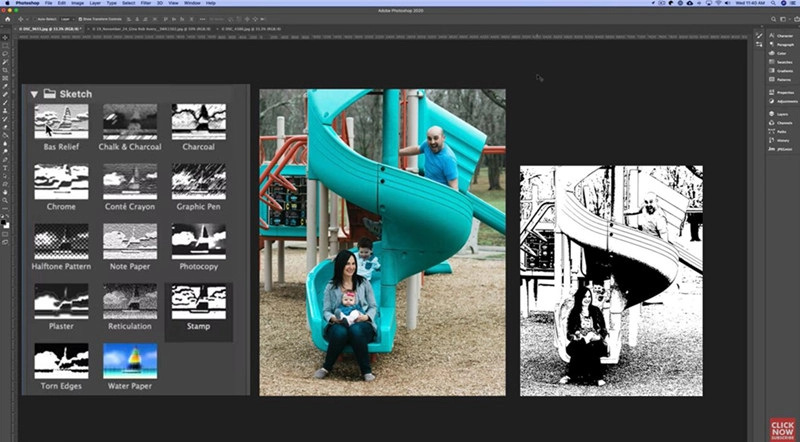 Turn Photos Into Coloring Pages with Photoshop