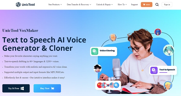 Best Alien Voice Changer - UnicTool VoxMaker