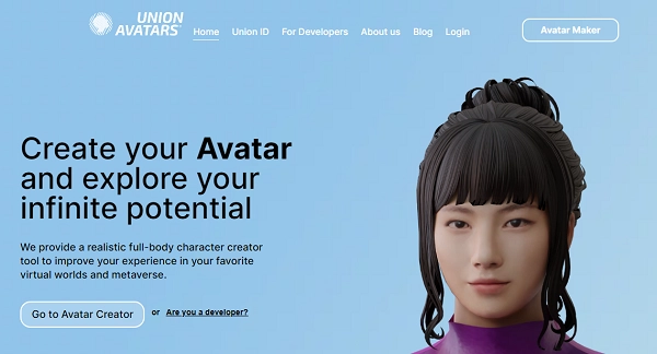 Realistic 3D Avatar Creator - Union Avatars